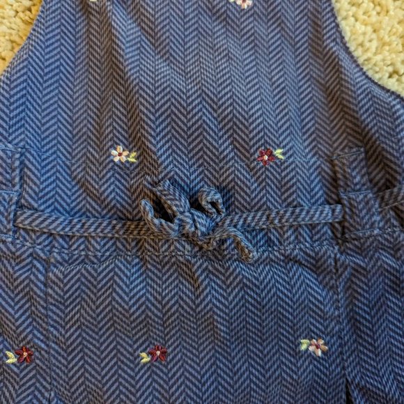 Gymboree Blue Flower Dress with Diaper Cover - Picture 4 of 10
